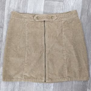 Corduroy Skirt